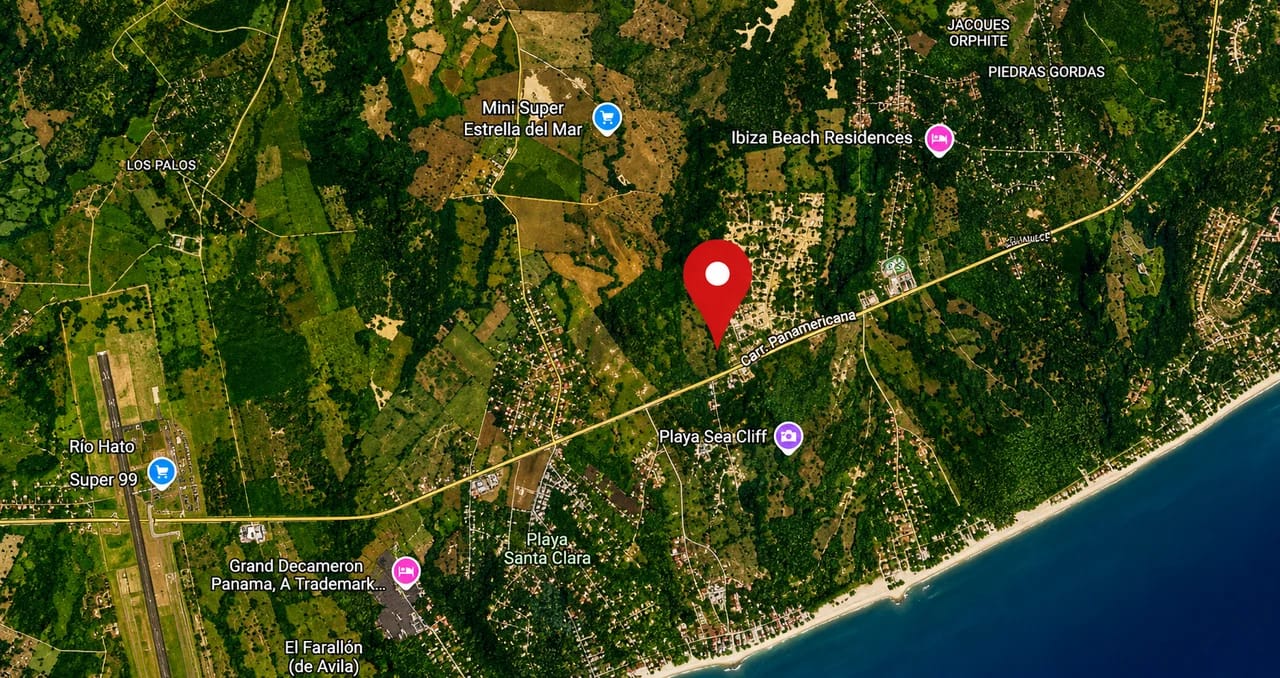 Terreno de Playa - Carretera Panamericana, Río Hato - Miniatura 3
