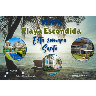 Playa Escondida: Oferta especial