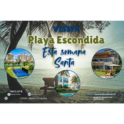 Playa Escondida: Oferta especial
